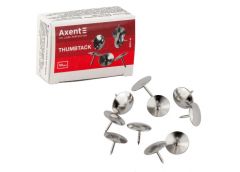 кнопки Axent нікельовані  50шт.  4201-А  (20/1000)