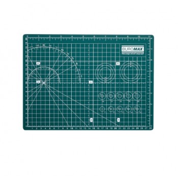 килимок Buromax, що самовідновлюється, для різання тришаровий А4  ВМ.6504  (48)