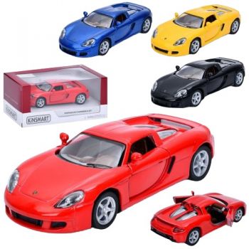 машина Kinsmart мет. інерц. Porsche Carrera GT, 1:36, в кор. 16х7,5х8см.  KT 5081 W  (24)