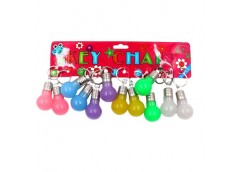 брелок пластиковий лампочка  2532  (12)