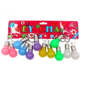 брелок пластиковий лампочка  2532  (12)
