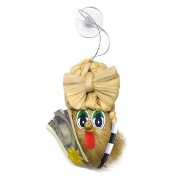 оберіг Домовичок лапті на магніті