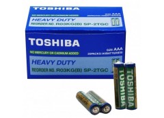 батарейка Toshiba R 03 синя  1x2 в кор.  (40/200/1000)