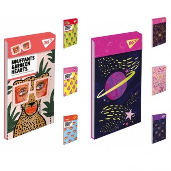 блокнот YES А7+/50арк. клеєний, софт-тач + фольга золото  151644/151645  (6)