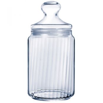 банка Luminarc Club Striped 1,0л. з кришкою  V9605
