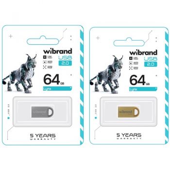 флеш-карта Wibrand Lynx  64Gb  WI2.0/LY64M2