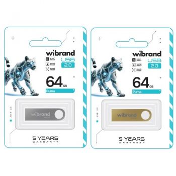 флеш-карта Wibrand Puma  64Gb  WI2.0/PU64U1