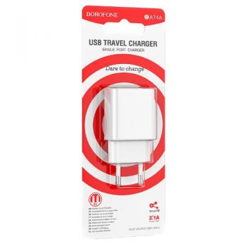 зарядний пристрій Borofone Aspirer на 1 USB  BA74A