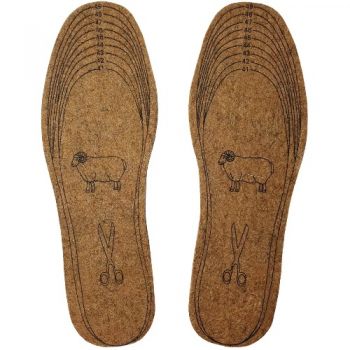 устілки повстяні обрізні (розм. 41-49), товщина 7мм., ціна за пару  (600)