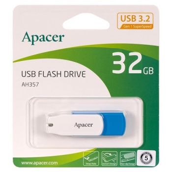 флеш-карта Apacer AH357  32Gb USB3.1