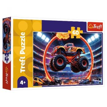 пазли Trefl   60 елем. Вантажівка-монстр  17404