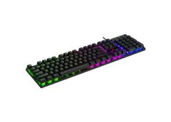 клавіатура Havit дротова мембранна ігрова чорна  HV-KB101L
