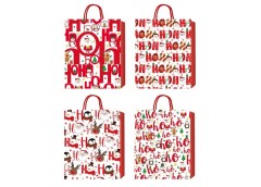 пакет подар. Buromax паперовий новорічний 18х23х8см., тиснення фольгою  ВМ.20001...