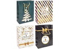 пакет подар. Buromax паперовий 31х42х12см., тиснення фольгою  ВМ.2000183  (12/36...