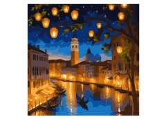 картина за номер. Santi з LED-підсвіткою 40х40см. 