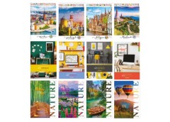 блокнот Рюкзачок А5/ 80арк., клеєний, клітинка  ЗКП-1  (12)