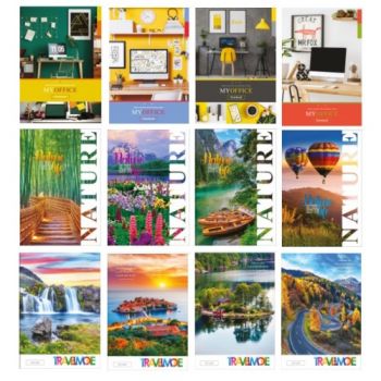 блокнот Рюкзачок А5/ 45арк., клеєний, клітинка  ЗКП-2  (16)