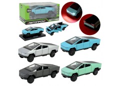 машинка Автопром мет. Tesla pickup truck відч. дв.,св.,звук, на бат. в кор. 19,5...