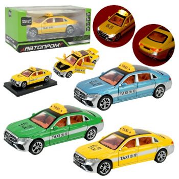 машинка Автопром мет. Mercedes Benz E300L відч.дв.,св.,звук, на бат. в кор. 19,5х9х9см. АР74240 (24)