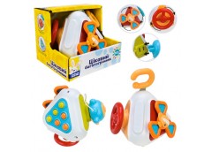 брязкальце 13,5х10см., тактильне, рухливі частини, в кор. 14,5х12,5х12см.  PL-72...