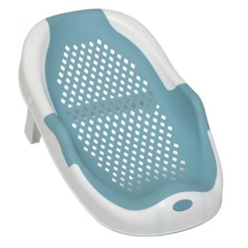 гірка для купання силіконова складана 55х30х23см., блакитна  ME 1107 SHELL Blue  (1)