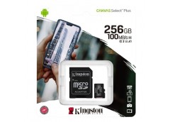 карта пам`яті Kingston micro SDXC 256Gb  Canvas Select Plus Class 10 (R-100MB/s)...