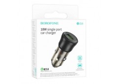 автомобільний зарядний пристрій Borofone Noble QC3.0 на 1 USB  BZ23