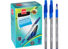 ручка Cello Round Stic Grip кульк. масл. 0,7мм. синя  (50/4000)