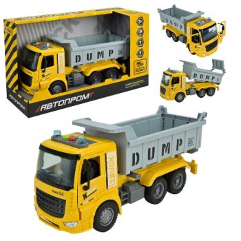 будівельна техніка Автопром звук, світло, на батар. в кор. 33,5х19х11,5см.  AP9935  (12/24)