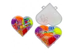 набір гумок для плетіння Серце 035-15