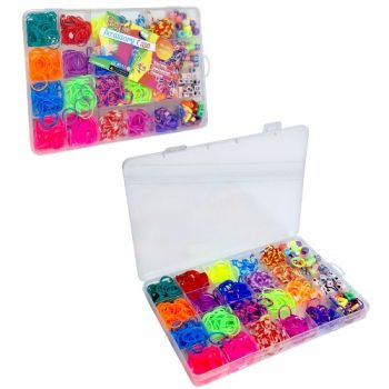 набір гумок для плетіння в кор. 19х13,5см.  035-63