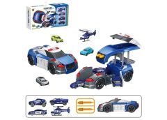 ігровий набір машина з машинками в кор. 37,4х10,2х19,5см.  Р976-А  (24)