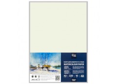 папір для акварелі ROSA Studio А3/10арк., 220гр./м2, середнє зерно  16931004