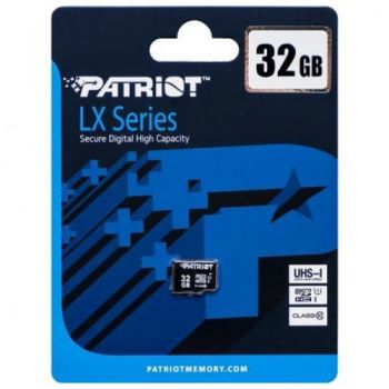 карта пам`яті Patriot LX Series micro SDHC  32Gb Class10
