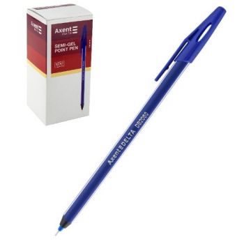 ручка Axent Delta кульк. масл. синя 0,7мм.  DB2060-02  (50/1000/2000)
