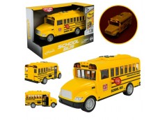 автобус інерц. 20х7х9см., світло, звук, на батар. в кор. 23,5х11х15,5см.  WY940A...