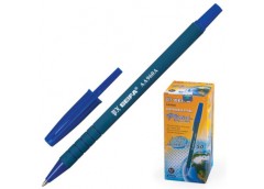 ручка Beifa AA960А кульк., корпус оксамит, синя  (50/1000/4000)