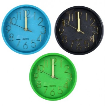 годинник настінний круглий d-18см.  547