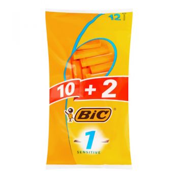 станок для гоління BIC 1 Sensitive набір 10+2шт., ціна за набір  (20)