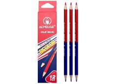 олівець Acmeliae 43122 двосторонній червоно-синій, карт. упак.  (12/144/1728)