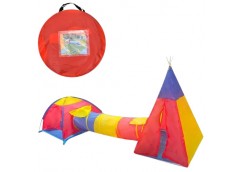 намет юрта 116х116х85см., тунель 47х170см., піраміда 100х100х142см. в сумці 50х5...