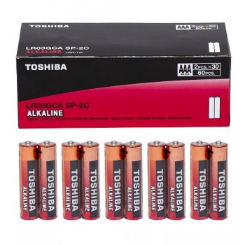 батарейка Toshiba LR 03 Economy Alkaline 1x2 кор.  (60)