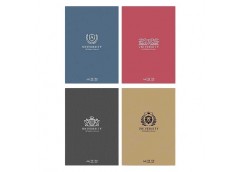 блокнот А6 50арк. склейка, мат. лам., білий блок, клітинка 