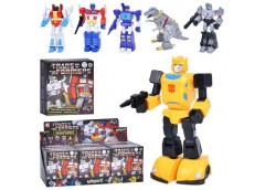 трансформер робот, від 10см., конструктор, в кор. (сюрприз), 6шт. в дисп. 49х15х...