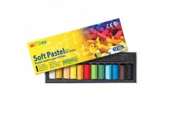 пастель суха професійна Mungyo 12кол. напівм`яка квадратна  MPS-12