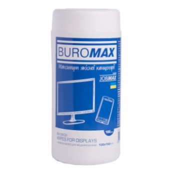 серветки Buromax для екранів та оптики  ВМ.0802  (12)
