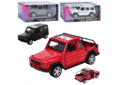 джип Автосвіт мет. інерц. 12,5см., відч. дв., гум. кол., в кор. 16,5х7,5х7см.  A...