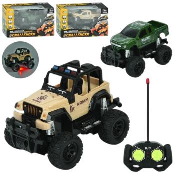 джип р/к 15,5см. військовий, світло, гум. кол., на батар. в кор. 22,5х14,5х12,5см. ESD669-5C-7C (24)