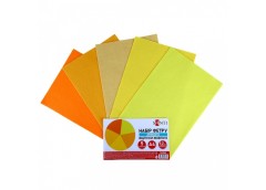 фетр Santi А4 м`який, відтінки жовтого, 5 арк.  743250  (1/200)