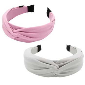 обруч-чалма з костюмної тканини  TTN 0110-2 (015899)